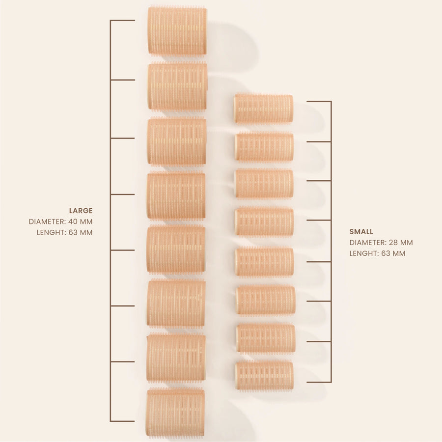 Self Grip Hair Rollers 16-Pack