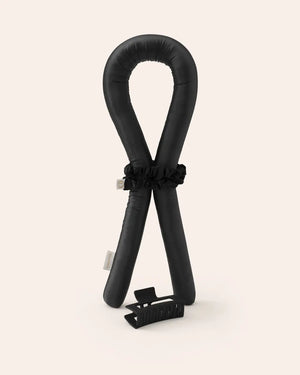 Heatless Curls in Mulberry Silk