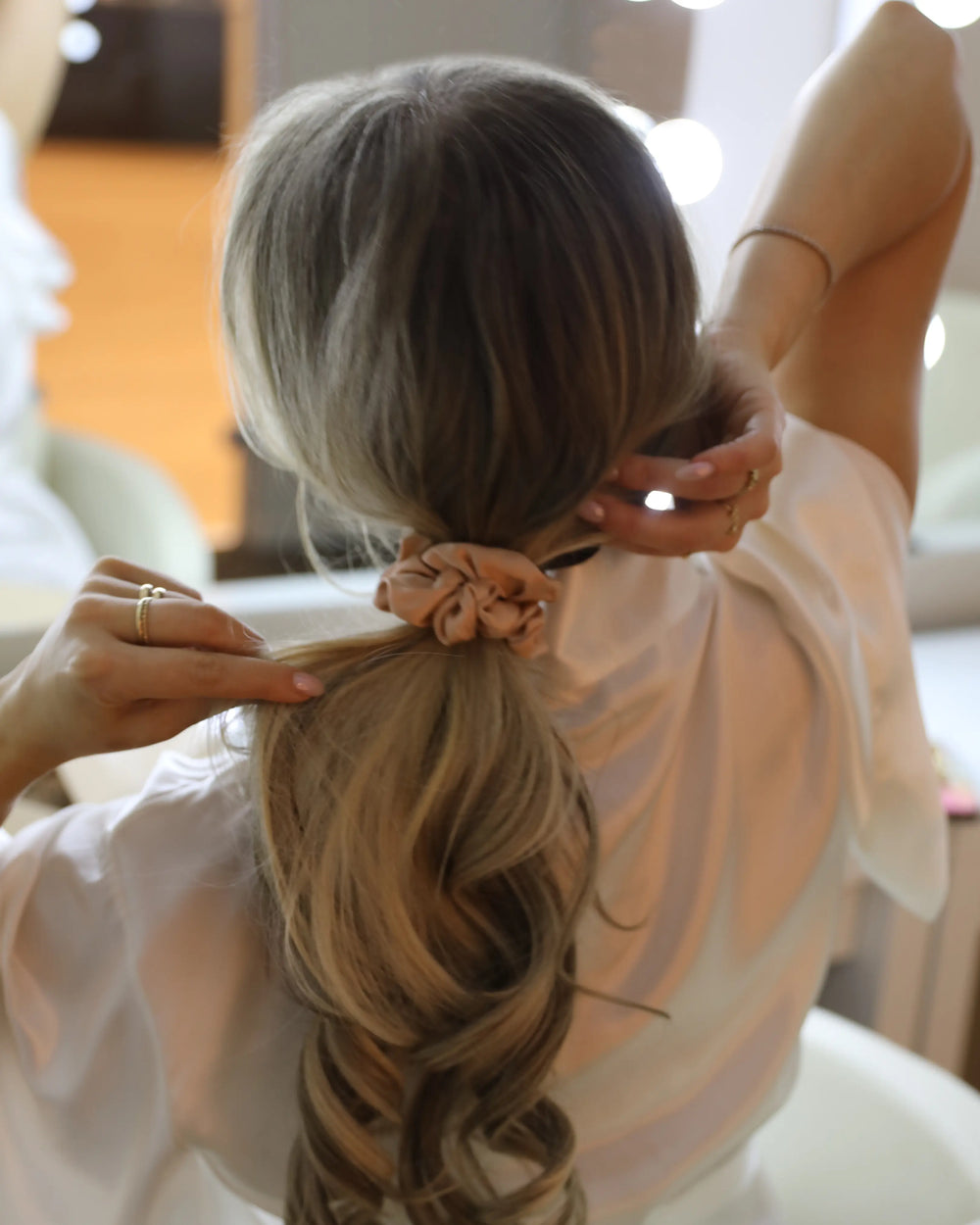 Mulberry Silk Scrunchie