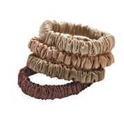 Mulberry Silk Skinny Scrunchies