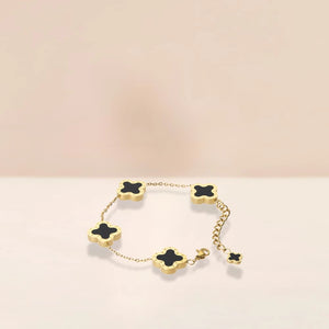 Four-Leaf Clover Bracelet