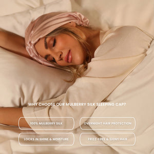 Mulberry Silk Sleeping Cap