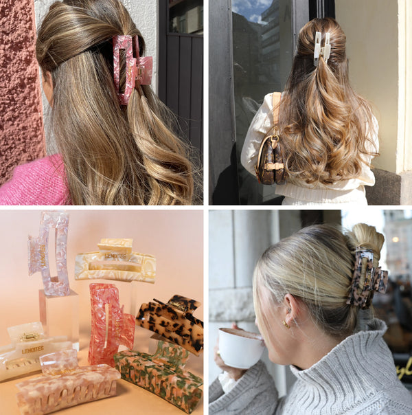 Collage för Eco-friendly Hair Claw