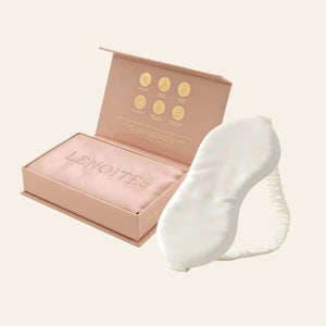 Pillowcase + Sleep Mask in Mulberry Silk