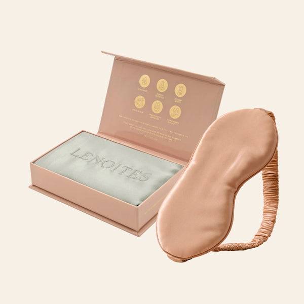 Pillowcase + Sleep Mask in Mulberry Silk