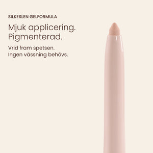 Silk Longwear Gel Eyeliner – Bright Nude – Silkeslen gelformula. Mjuk applicering. Pigmenterad.