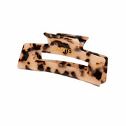 Eco-Friendly Hårklämma - Nude Leopard